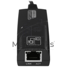 Кабель-адаптер ExeGate EXE-725C-45 (USB3.0 Type-C --> 1xRJ45 UTP 100Mbps/1000Mbps/2.5Gbps, Realtek Chipset RLT8156, корпус алюминиевый, серебристый)