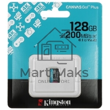 Флеш карта SDXC UHS-I Kingston Canvas Select Plus 128 Gb, 150 МБ/с, Class 10, SDS3/128Gb