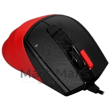 Мышь проводная A4Tech Fstyler FM45S Air красный/черный, 2400 dpi, USB, кнопки - 7
