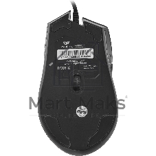 Мышь проводная AULA F805 черный, 6400 dpi, USB, кнопки - 7