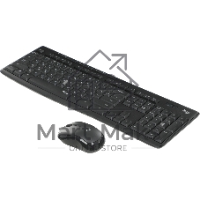 Комплект клавиатура+мышь Logitech MK295 беспроводной, USB, чёрный