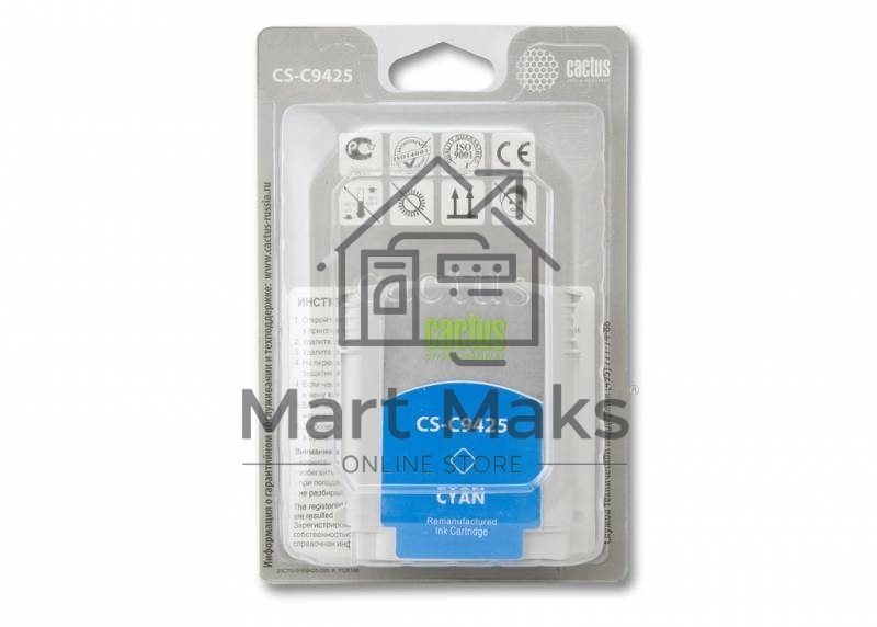 Картридж струйный Cactus CS-C9425 голубой для №85 HP DJ 30/130 (29ml)