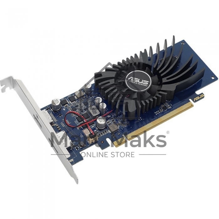 Видеокарта AsusGT1030-2G-BRK nVidia GeForce GT 1030 2048Mb 64bit GDDR5 1228/6008/HDMIx1/DPx1/HDCP PCI-Elow profile Ret