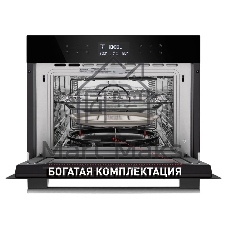 Шкаф духовой электрический с функцией СВЧ Maunfeld MCMO.44.9GB, встраиваемый