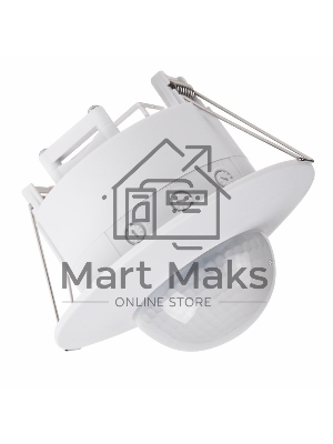 Датчик движения точечный ДДТ 01, 360°, 2000 Вт,10-2000 Лк, 2-20 м, 10-420 сек. Rexant