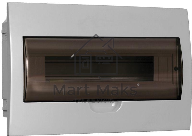 Бокс ЩРВ-П-18 мод. встраив. пластик IP41 GENERICA IEK MKP12-V-18-41-G