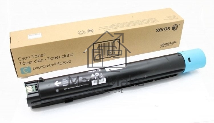 Картридж лазерный 106R03748 голубой для Xerox VersaLink C7020/C7025/C7030 (16500стр.)