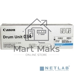 Фотобарабан Canon C-EXV034C cyan голубой, 34000 стр, для iR C1225/iF