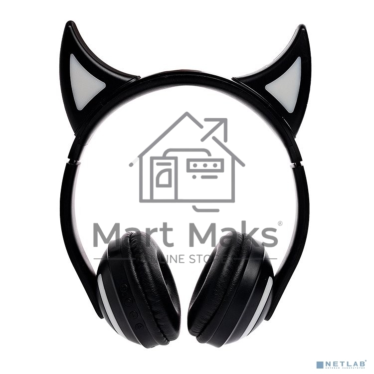 Гарнитура-Bluetooth Qumo Party Cat (ВТ 0024), черный + 