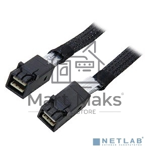 Кабель LSI CBL-SFF8643-10M (LSI00405) длина 100см,наконечники: SFF8643(контроллер)-SFF8643(корзина)