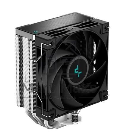 Кулер для процессора DEEPCOOL AK400 черный, 120 мм, алюминий/медь, 1850 об/мин, 29 дБ, 4 pin, 220 Вт, 155 мм