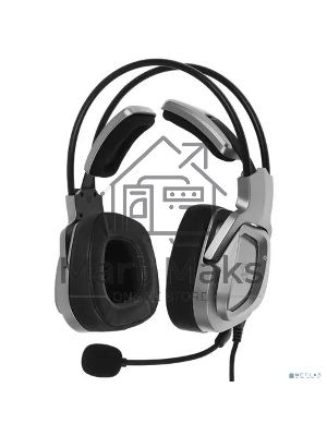 Гарнитура проводная с микрофоном A4Tech Bloody G575 серый 2м мониторные USB оголовье (G575 USB/GREY)