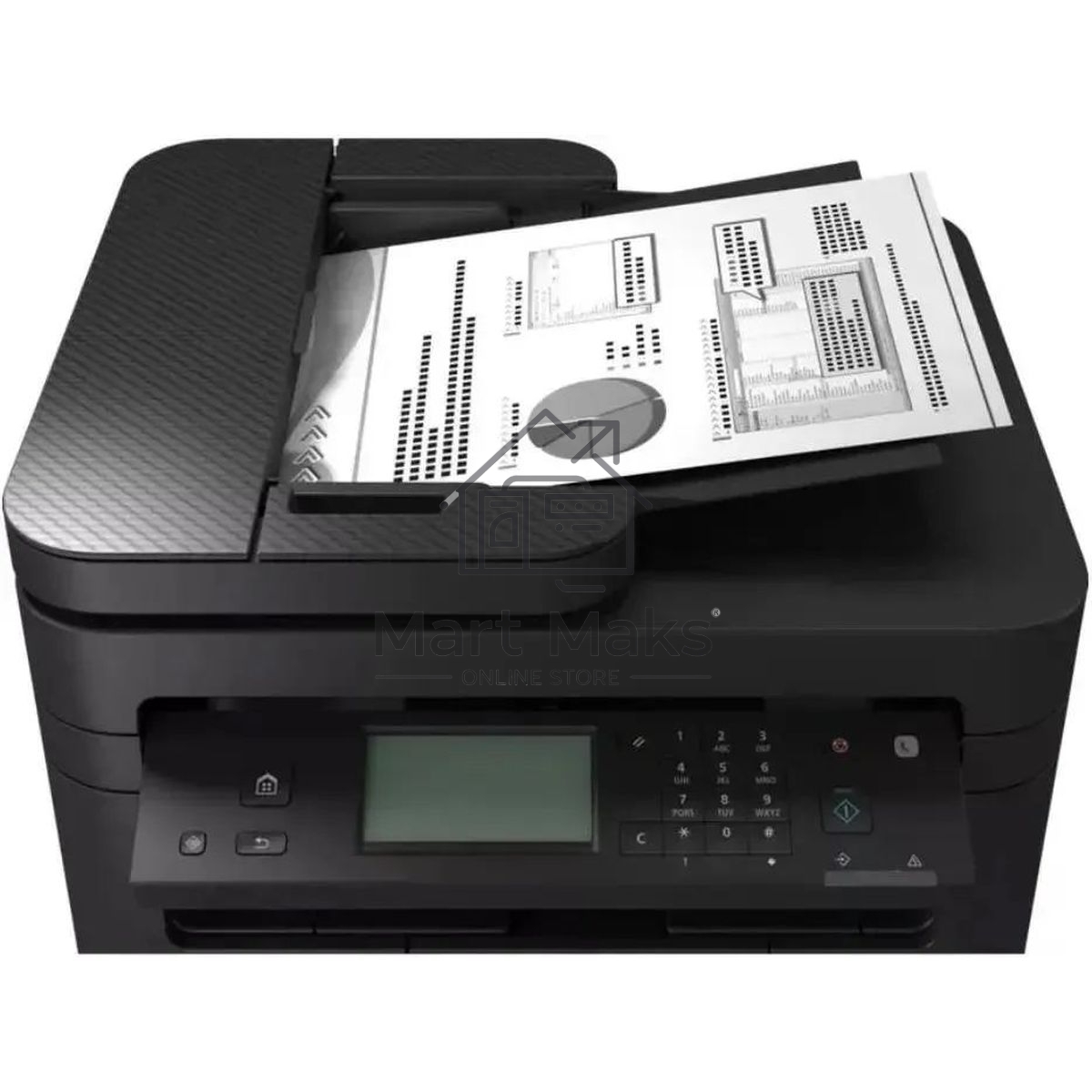 МФУ лазерный Canon i-Sensys MF275dw (5621C001), A4, ч/б, печ. 29 стр/мин., скан. до 20 стр/мин (ч/б) 15 стр/мин (цвет), 2400 x 600 dpi (печать) 600x600dpi (скан.), USB, RJ-45, Wi-Fi, Air Print, Mopria