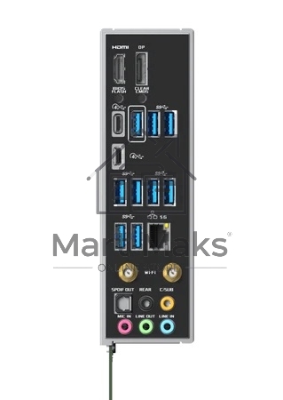 Материнская плата Maxsun iCraft Z890 Pacific, LGA1851, Intel Z890, 4xDDR5, 4xSATA, 4xM.2, 2xPCIe 5.0 x16, 2xPCIe 4.0 x4, 1xDP, 1xHDMI, 1x5Gb LAN, Wi-Fi 7, Bluetooth 5.4, 2xUSB-C 40Gbps, 9xUSB-A 10Gbps, 1xUSB-C 20Gbps, 3x3.5 мм, 7.1, ATX