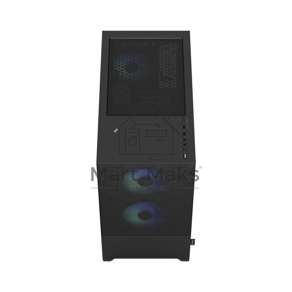Корпус Fractal Design Pop Mini Air RGB Black TG Clear Tint FD-C-POR1M-06