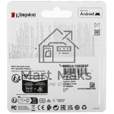 Флеш карта SDXC UHS-I Kingston Canvas Select Plus 128 Gb, 150 МБ/с, Class 10, SDS3/128Gb