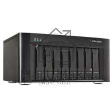 Платформа СХД Infortrend EonStor GSe Pro 200 5bay, High IOPS Solution, desktop cloud-integrated unified storage, including: Intel D1517, 2x4GB, 2x 10GbE SFP+, 2x 1GbE, 2x USB 3.1 Gen2, 2x USB 3.0, 2x host board slot(s), 1xPSU and 5x drive trays