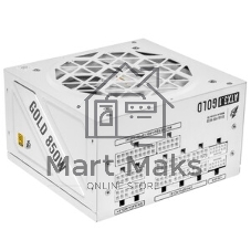 Блок питания 1STPLAYER NGDP HA-850BA4-WH, 850Вт, 80 PLUS Gold, 120мм, модульный, белый