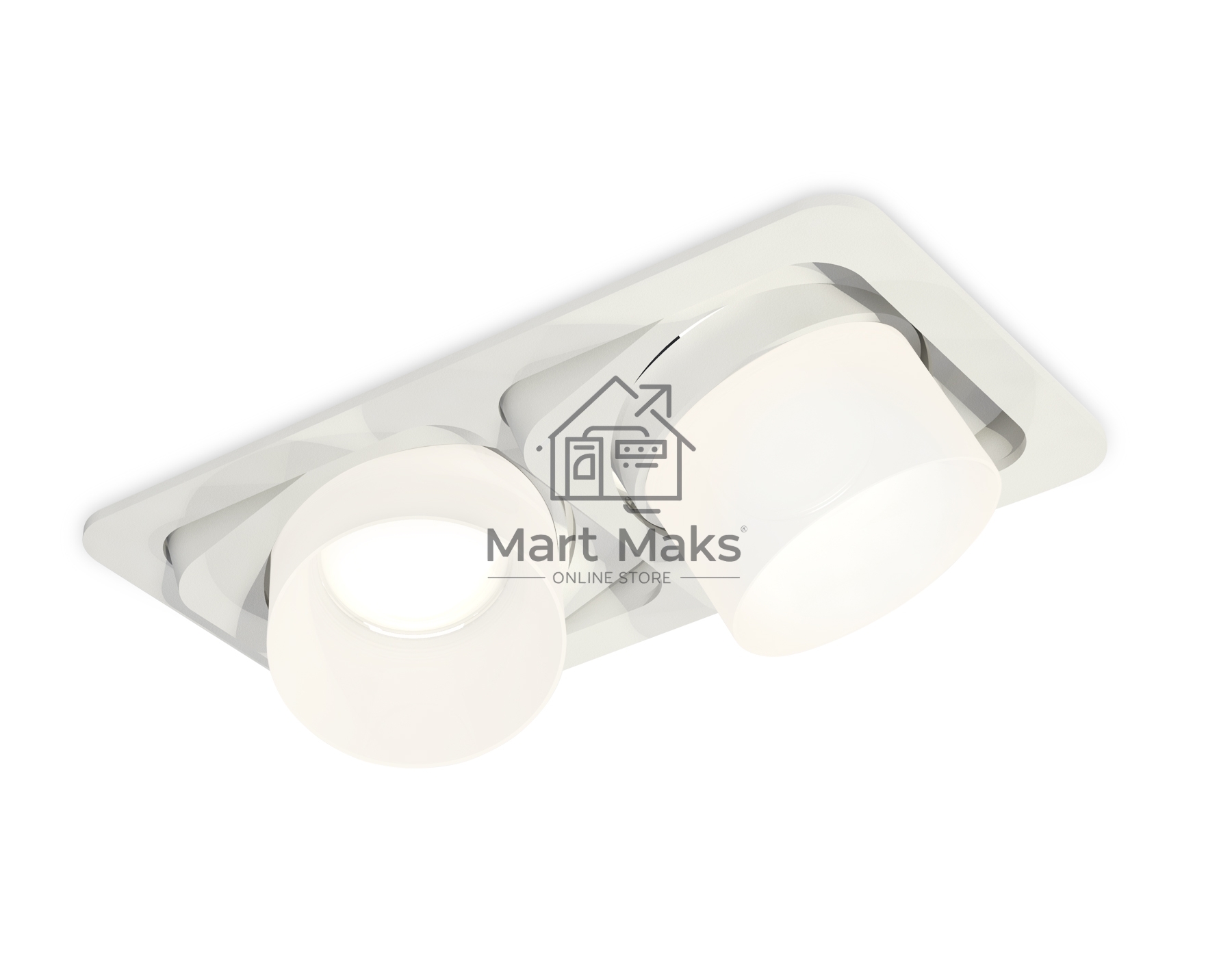 Комплект встраиваемого светильника Ambrella light XC7663085 SWH/FR белый песок/белый матовый MR16 GU5.3 (C7663, N7170)