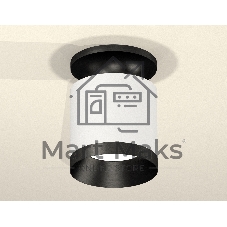 Светильник Ambrella Light XS7401083 SWH/PBK белый песок/черный полированный MR16 GU5.3 (N7926, C7401, N7031)