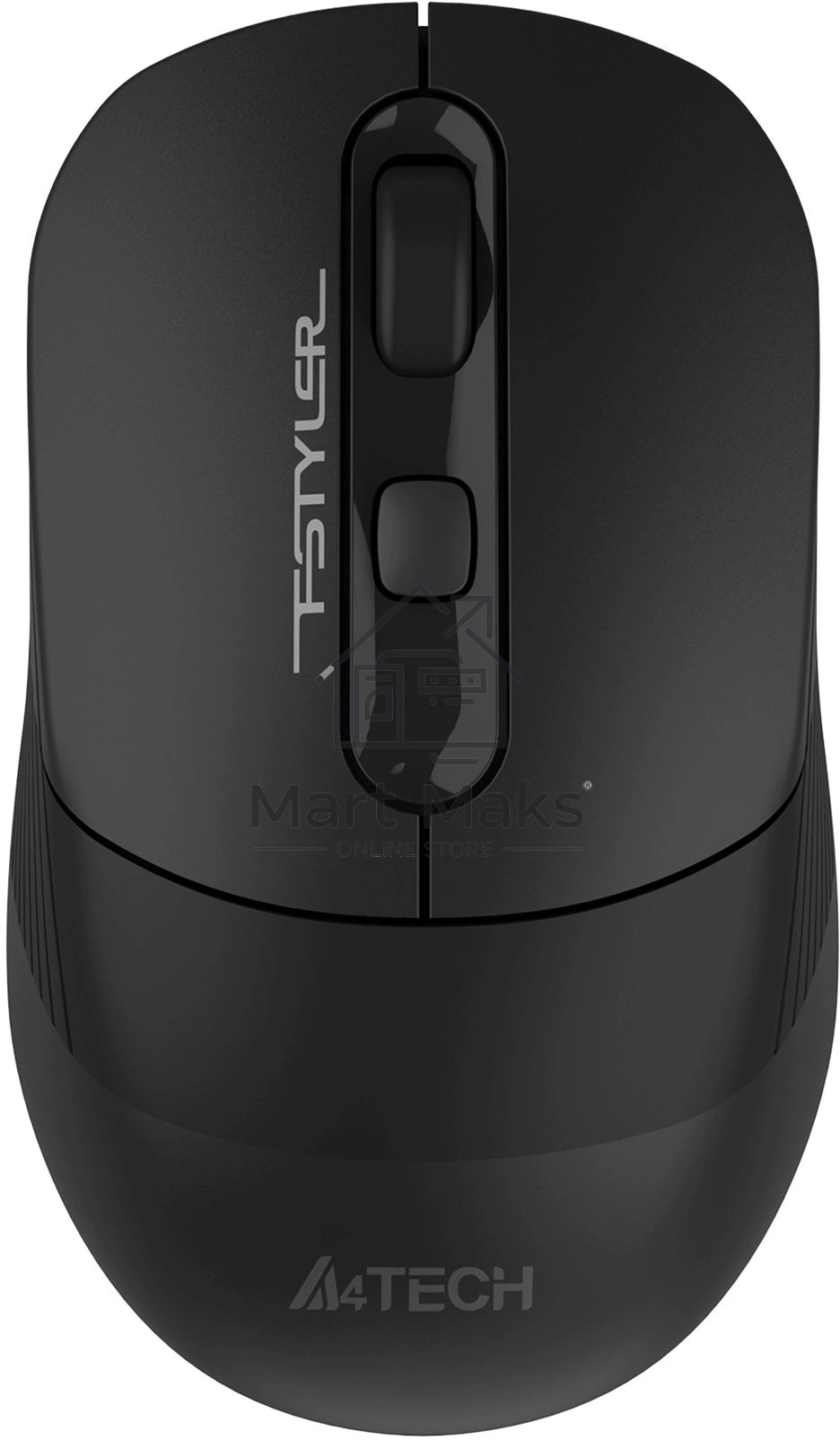 Мышь беспроводная A4Tech Fstyler FB10CS черный, 2000 dpi, Bluetooth / USB, Bluetooth / радиоканал, кнопки - 4