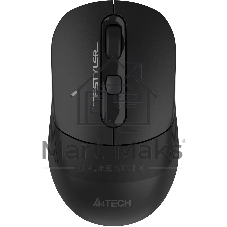 Мышь беспроводная A4Tech Fstyler FB10CS черный, 2000 dpi, Bluetooth / USB, Bluetooth / радиоканал, кнопки - 4