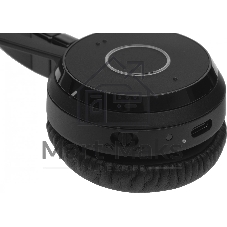 Гарнитура Jabra Evolve 65 TE чёрный, беспроводная, Bluetooth, до 16 ч