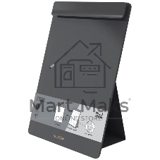 Папка-планшет Deli Nusign ENS503 BLACK A4 пенополипропилен черный на подставке