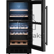 Винный шкаф встраиваемый Weissgauff WWCI-26 DB DualZone