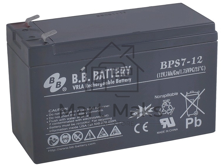 Батарея B.B.Battery BPS 7-12 (12V 7Ah)