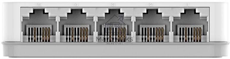 Коммутатор D-Link DES-1005C/B1A, 5-port UTP 10/100Mbps Auto-sensing, Stand-alone, Unmanaged Palm-top Fast Ethernet Switch
