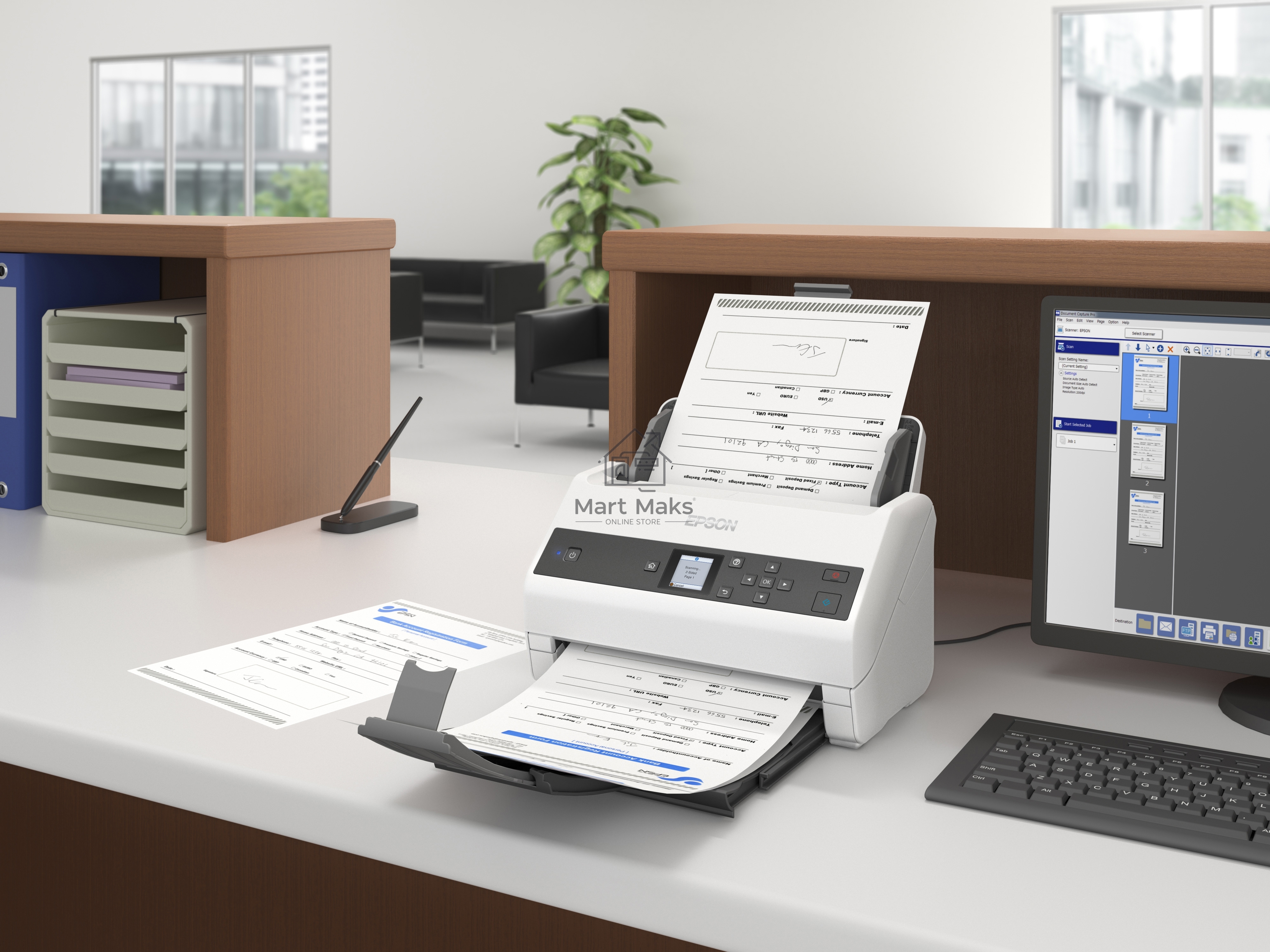 Сканер EPSON DS-870