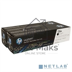Картридж лазерный HP CE310AD черный двойная упаковка для LaserJet Pro CP102 2 х 1200 стр.