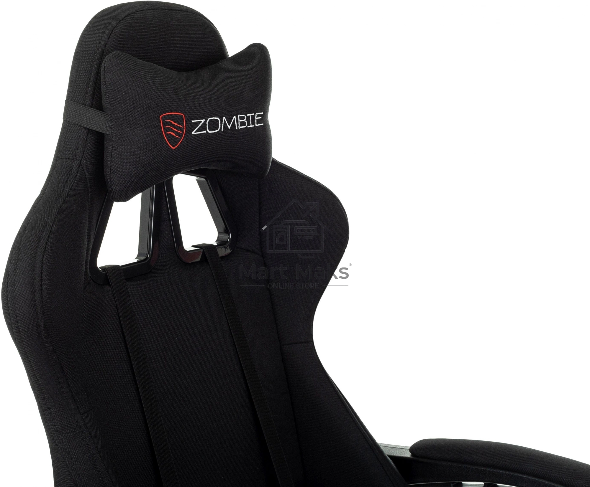 Кресло игровое Zombie Weaver черный