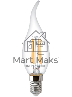 Лампа светодиодная Hiper THOMSON LED FILAMENT TAIL CANDLE 7W 750Lm E14 6500K