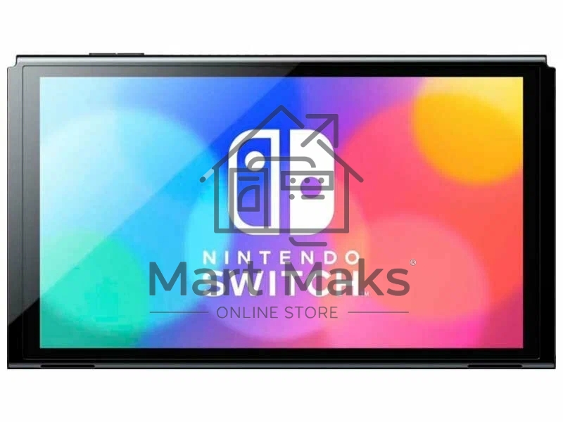 Игровая приставка Nintendo Switch OLED сине-красный