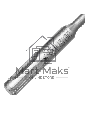 Бур по бетону Denzel цельная крестовая пластина, 6x265 мм, SDS PLUS