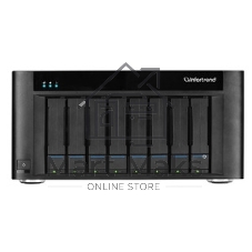 Платформа СХД Infortrend EonStor GSe Pro 200 5bay, High IOPS Solution, desktop cloud-integrated unified storage, including: Intel D1517, 2x4GB, 2x 10GbE SFP+, 2x 1GbE, 2x USB 3.1 Gen2, 2x USB 3.0, 2x host board slot(s), 1xPSU and 5x drive trays