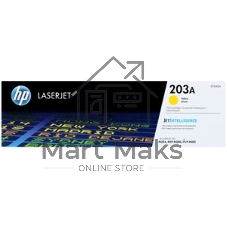 Картридж лазерный HP 203A CF542A (HP 203A) желтый для HP LaserJet M254/M280/M281 1300 страниц