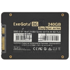 Накопитель SSD ExeGate Consumer A400TS240, 240Gb, 2.5