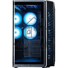 Компьютерный корпус ZALMAN MidTower P60 black (ATX, без БП, 2xUSB 3.0+USB Type C, 5x120мм ARGb) (Zalman P60 Black)