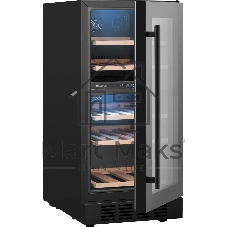Винный шкаф встраиваемый Weissgauff WWCI-26 DB DualZone