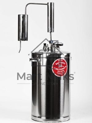 Дистиллятор «Первач» Премиум Классик 20Т (домашний 20 л., охладитель с сухопарником, термометр)