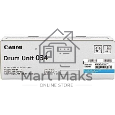 Фотобарабан Canon C-EXV034C cyan голубой, 34000 стр, для iR C1225/iF