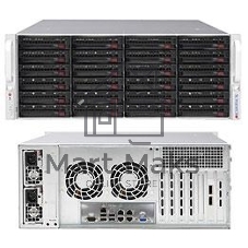 Корпус Supermicro CSE-846BE1C-R1K23B 4U 1200W