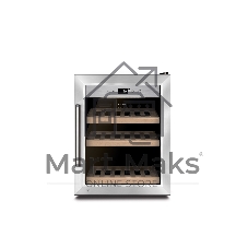 Винный шкаф CASO WineSafe 12 Classic черный, 1 отсек, 12 бут., класс A
