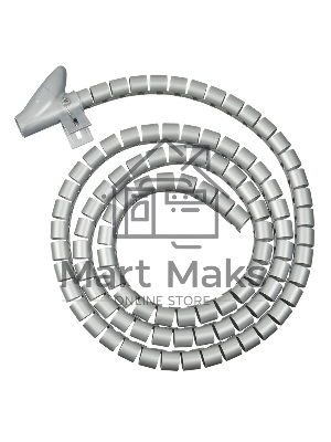 Кабельный органайзер Buro BHP CG155S Spiral Hose 15x1500мм Silver