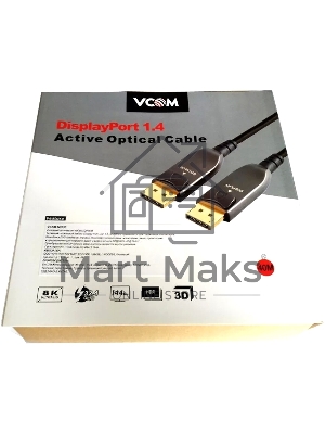 Активный оптический кабель VCOM D3751-40M DP1.4 32Gbs/8K@60Hz 40м D3751-40M
