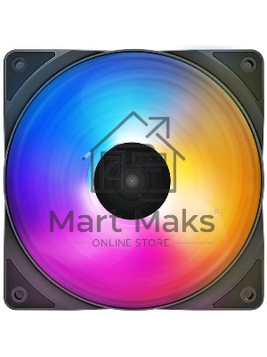 Вентилятор для корпуса DEEPCOOL RF120 FS черный, 120 мм, 1500 об/мин, 27 дБ, 4 pin