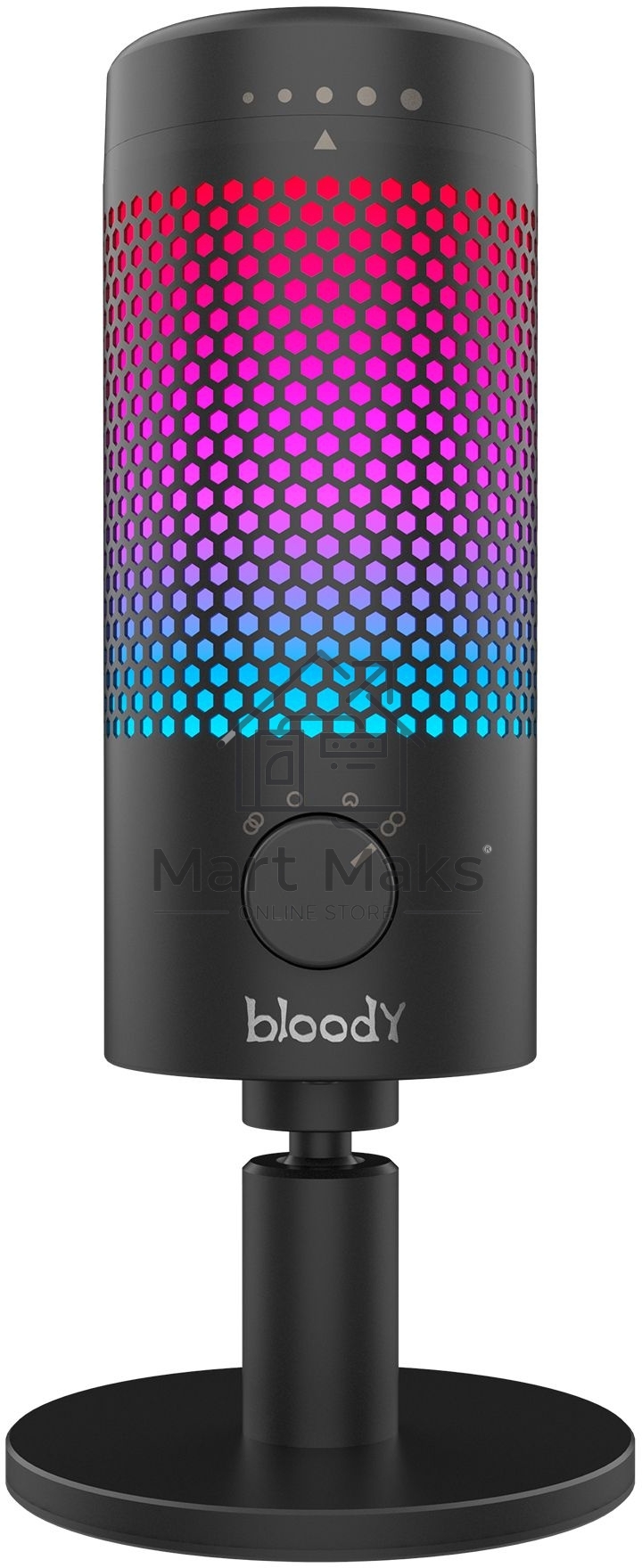 Микрофон проводной A4Tech Bloody GM50 Pro 2.5м черный